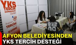 Afyonkarahisar Belediyesinden YKS tercih desteği