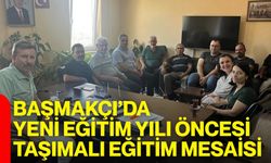 Başmakçı’da yeni eğitim yılı öncesi taşımalı eğitim mesaisi