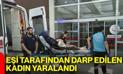 Eşi tarafından darp edilen kadın yaralandı