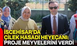 İscehisar’da çilek hasadı heyecanı: Proje meyvelerini verdi