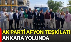 AK Parti Afyonkarahisar Teşkilatı Ankara yolunda