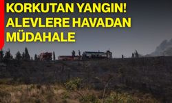 Korkutan yangın! Alevlere havadan müdahale