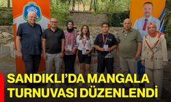 Sandıklı’da mangala turnuvası düzenlendi