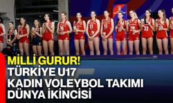 Milli gurur! Türkiye U17 Kadın Voleybol Takımı dünya ikincisi