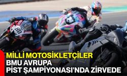 Milli motosikletçiler BMU Avrupa Pist Şampiyonası'nda zirvede