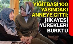 Yiğitbaşı 100 yaşındaki anneye gitti: Hikayesi yürekleri burktu