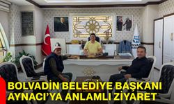 Bolvadin Belediye Başkanı Aynacı’ya anlamlı ziyaret
