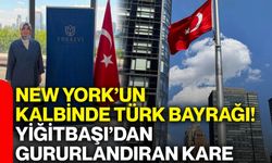 New York’un kalbinde Türk bayrağı! Yiğitbaşı’dan gururlandıran kare