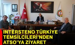 INTERSTENO Türkiye Temsilcileri'nden ATSO’ya ziyaret