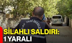 Silahlı saldırı: 1 yaralı