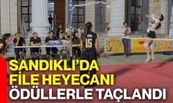 Sandıklı’da file heyecanı ödüllerle taçlandı