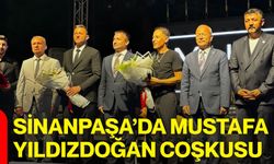 Sinanpaşa’da Mustafa Yıldızdoğan coşkusu