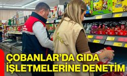 Çobanlar’da gıda işletmelerine denetim