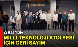 AKÜ’de Milli Teknoloji Atölyesi için geri sayım