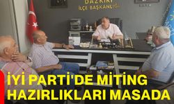 İYİ Parti'de miting hazırlıkları masada