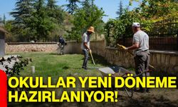 Okullar yeni döneme hazırlanıyor!