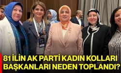 81 ilin AK Parti Kadın Kolları Başkanları neden toplandı?