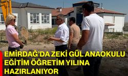 Emirdağ’da Zeki Gül Anaokulu eğitim öğretim yılına hazırlanıyor