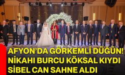 Afyon’da görkemli düğün! Nikahı Burcu Köksal kıydı, Sibel Can sahne aldı