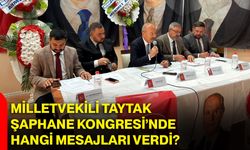 Milletvekili Taytak, Şaphane Kongresi’nde hangi mesajları verdi?