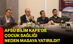 AFSÜ Bilim Kafe’de çocuk sağlığı neden masaya yatırıldı?
