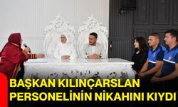 Başkan Kılınçarslan personelinin nikahını kıydı
