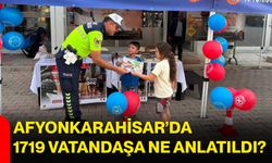 Afyonkarahisar’da 1719 vatandaşa ne anlatıldı?