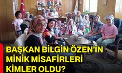 Başkan Bilgin Özen’in minik misafirleri kimler oldu?