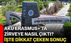 AKÜ Erasmus+’ta zirveye nasıl çıktı? İşte dikkat çeken sonuç