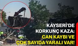 Kayseri’de korkunç kaza: Can kaybı ve çok sayıda yaralı var!
