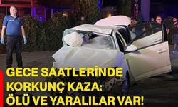 Gece saatlerinde korkunç kaza: Ölü ve yaralılar var!