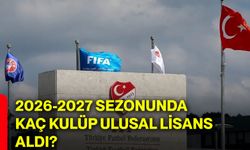 2026-2027 sezonunda kaç kulüp ulusal lisans aldı?