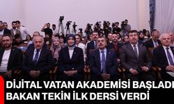 Dijital Vatan Akademisi başladı! Bakan Tekin ilk dersi verdi