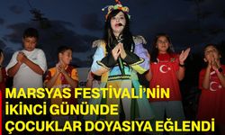 Marsyas Festivali’nin ikinci gününde çocuklar doyasıya eğlendi
