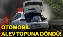 Otomobil alev topuna döndü!