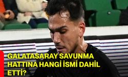 Galatasaray savunma hattına hangi ismi dahil etti?