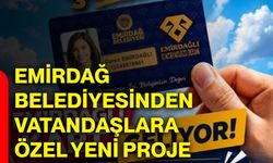 Emirdağ Belediyesinden vatandaşlara özel yeni proje