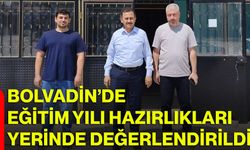 Bolvadin’de eğitim yılı hazırlıkları yerinde değerlendirildi