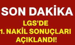 LGS’de 1. nakil sonuçları açıklandı!
