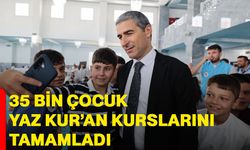 35 bin çocuk yaz kur’an kurslarını tamamladı