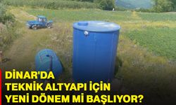 Dinar'da teknik altyapı için yeni dönem mi başlıyor?