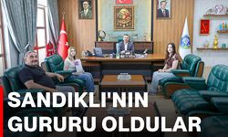 Sandıklı'nın gururu oldular