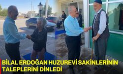 Bilal Erdoğan huzurevi sakinlerinin taleplerini dinledi