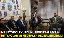 Milletvekili Yurdunuseven Talas’ta: İhtiyaçlar ve hedefler değerlendirildi