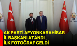 AK Parti Afyonkarahisar İl Başkanı atandı, ilk fotoğraf geldi