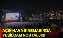 Açık hava sinemasında yeşilçam nostaljisi