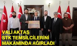 Vali Aktaş, STK temsilcilerini makamında ağırladı