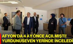 Afyon'da 4 ay önce açılmıştı! Yurdunuseven yerinde inceledi