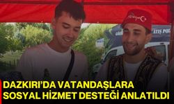 Dazkırı’da vatandaşlara sosyal hizmet desteği anlatıldı