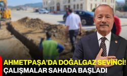 Ahmetpaşa’da doğal gaz sevinci! Çalışmalar sahada başladı